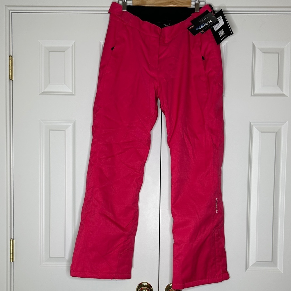 Karbon K7668 Hot Pink Snow Pants Ski Snowboard Sz10